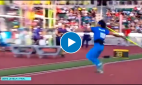 Neeraj Chopra in action.
