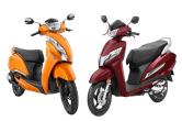 Honda Activa 125 vs TVS Jupiter 125 price