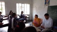 Rabri Devi and Tej Pratap Singh visit government school in Bihar's Gopalganj. (Photo Credit: News 24)