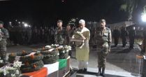 Screengrab of the video showing homage to the martyred bravehearts. (Photo Credit: News 24)