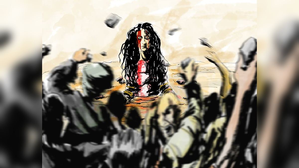 Pakistan Woman stoned in Punjab province