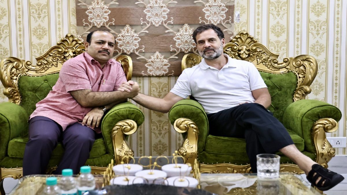 Rahul Gandhi Meets Danish Ali