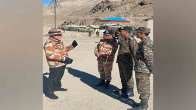 PM Modi Reaches Himachal's Lepcha To Celebrate Diwali 2023 With Forces