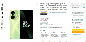 Itel P55 5G
