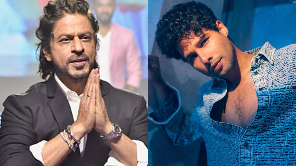 Shahrukh Khan and Siddhant Chaturvedi