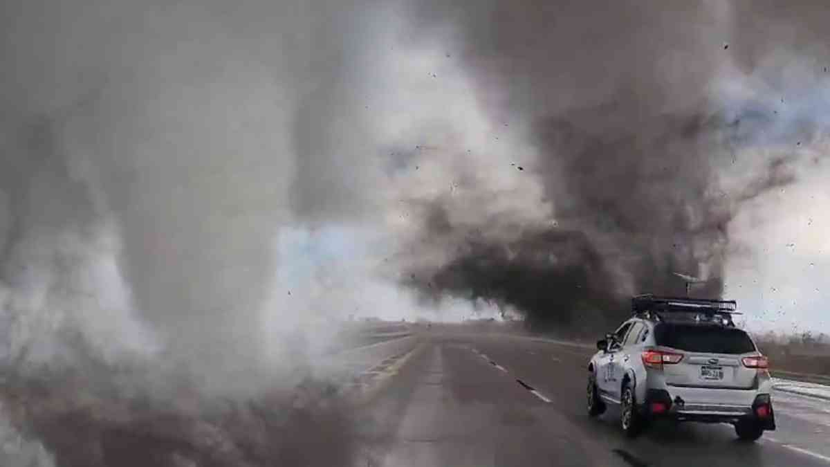 Multiple Tornadoes Spotted In Nebraska City