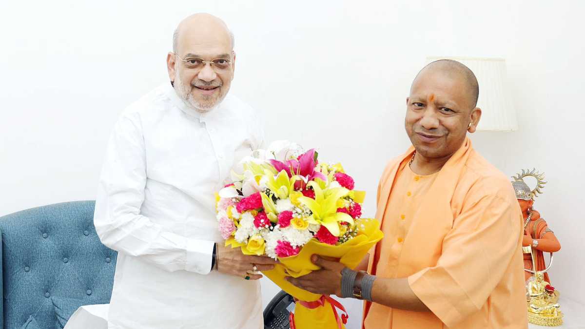 Amit Shah Yogi Adityanath