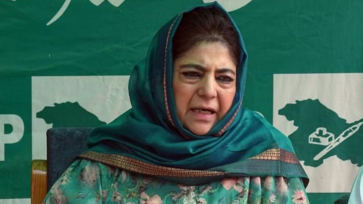 PDP Chief Mehbooba Mufti Urges MEA To Take Necessary Steps To Ensure Return Of Stranded Indian Students In Iran