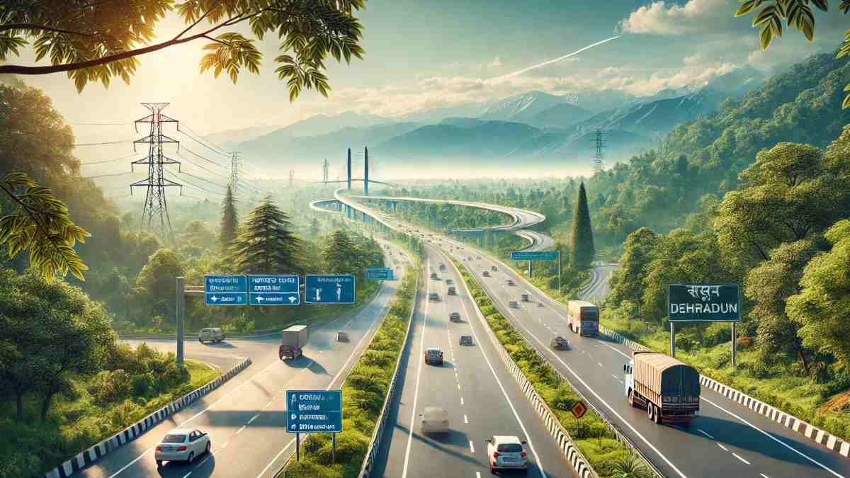 Delhi-Dehradun Expressway (AI-Generated)
