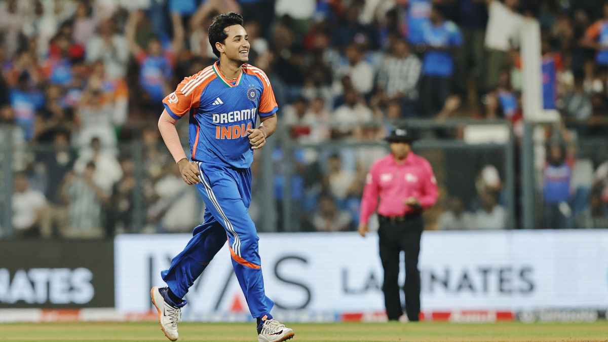 Abhishek Sharma in 5th T20I against England