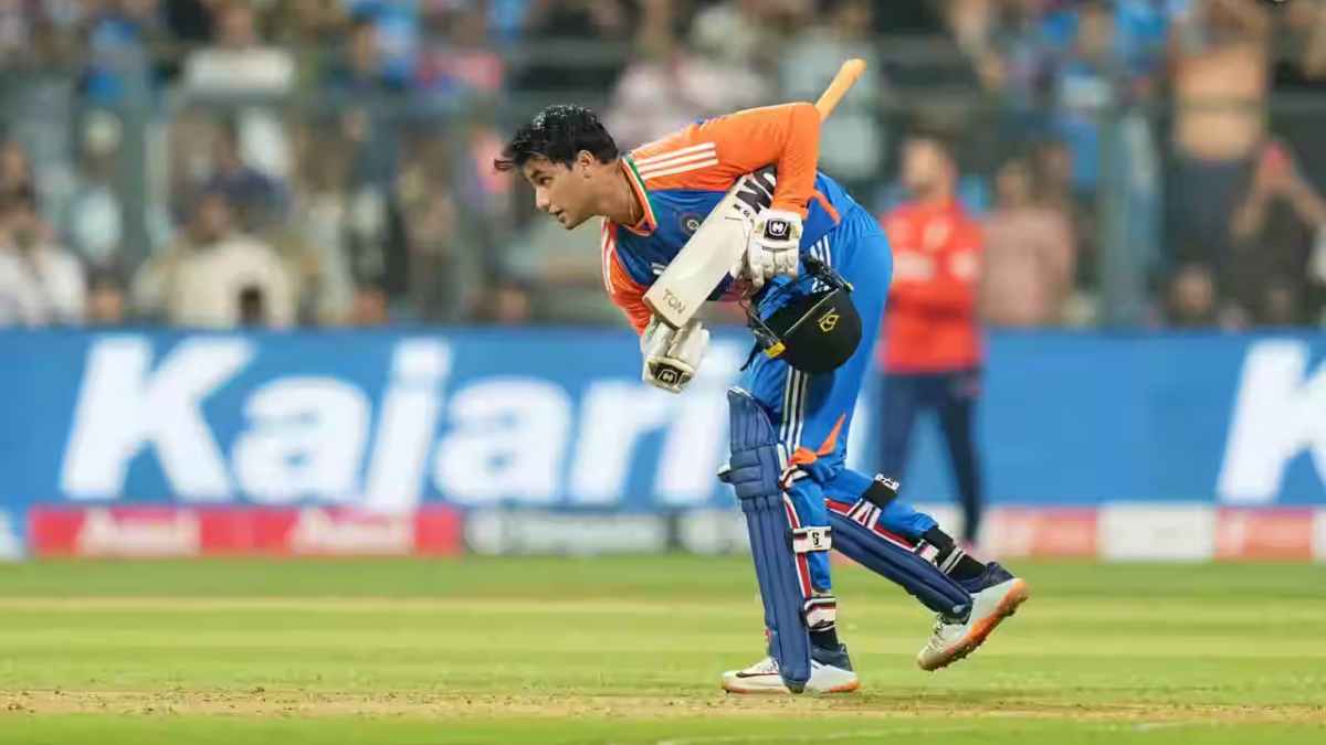 Abhishek Sharma scored 135 runs in 5th T20I against England