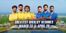 CSK Vs MI is scheduled for 23 March