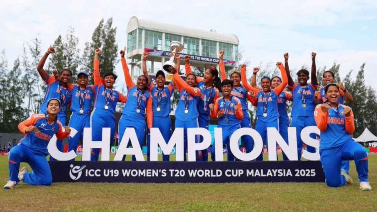 India's women's U19 Team won T20 World Cup