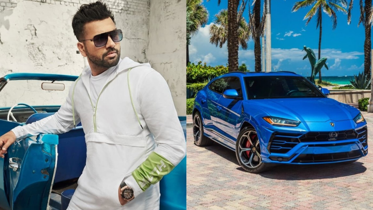 Rohit Sharma and Lamborghini Urus (X-Platform)