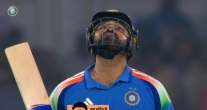 Rohit Sharma at Cuttack Stadium