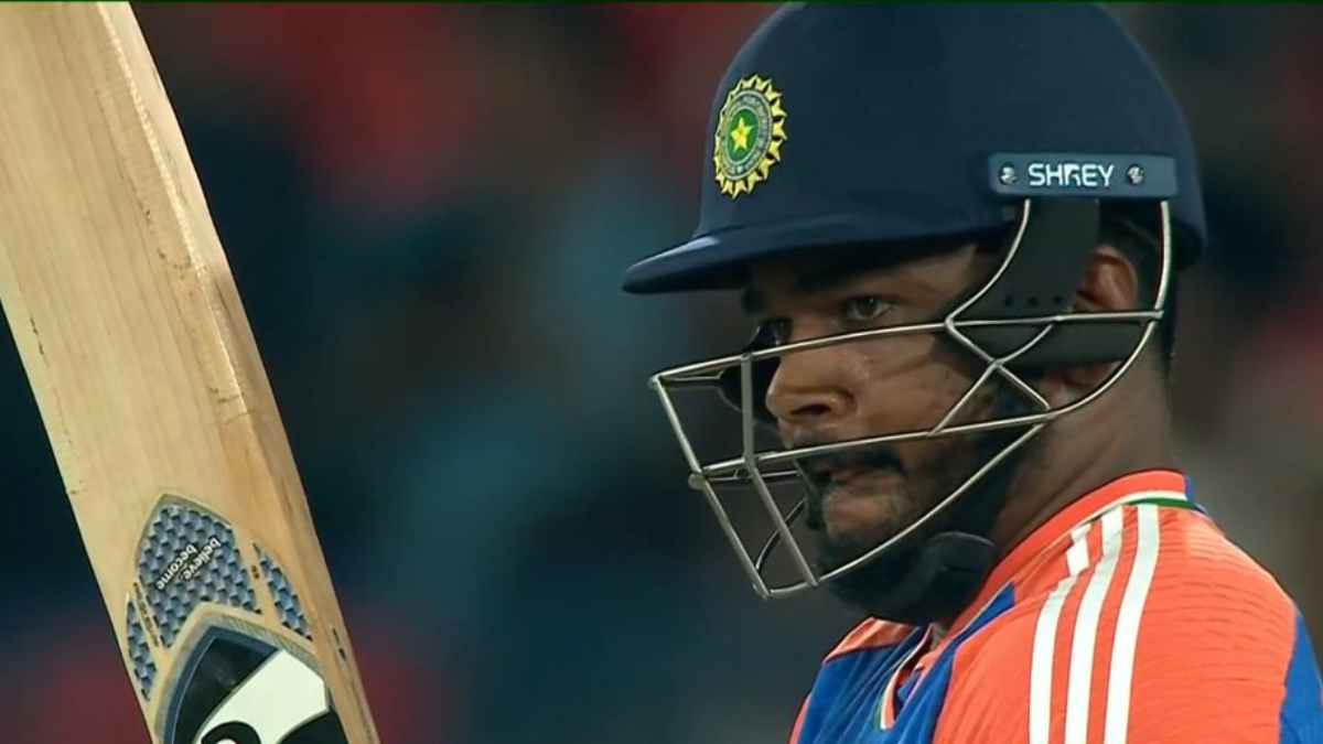 Sanju Samson struggled to score runs in T20I series against England