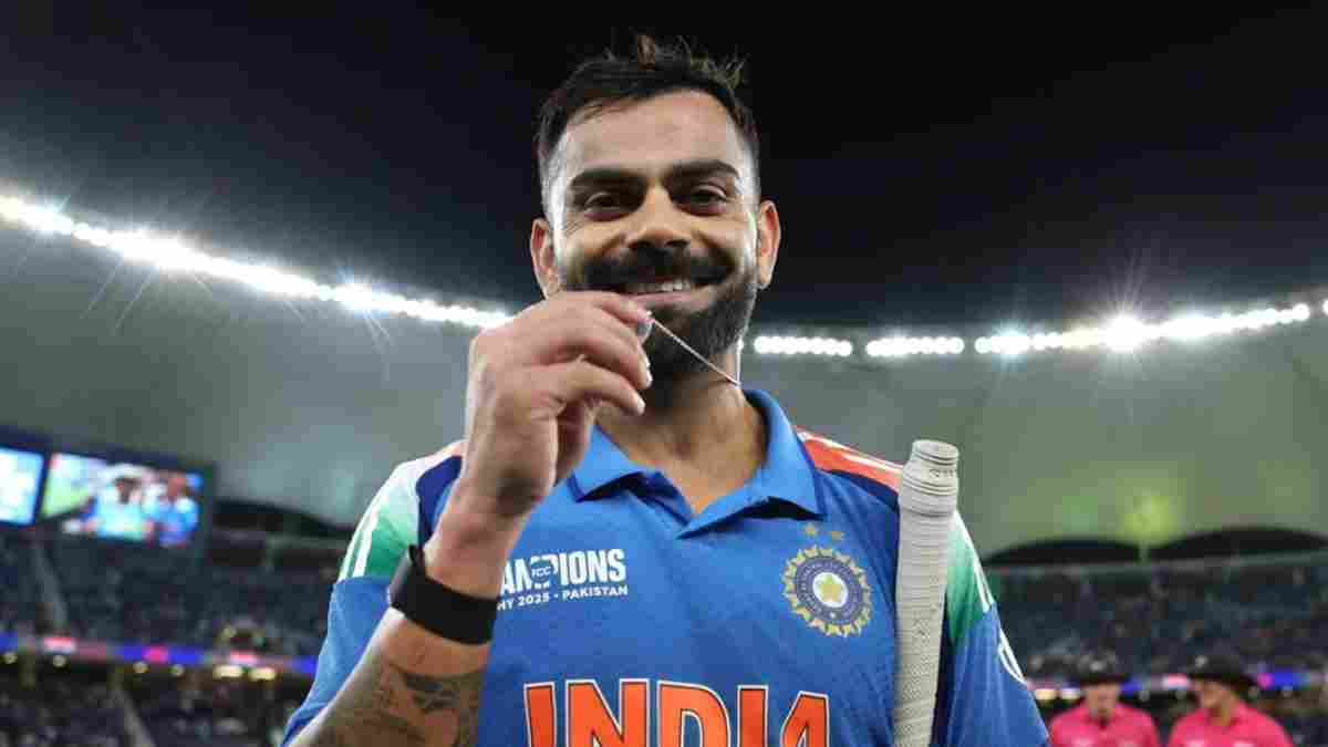Virat Kohli scored a magnificent century against Pakistan