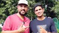 Yuvraj Singh and Shubman Gill