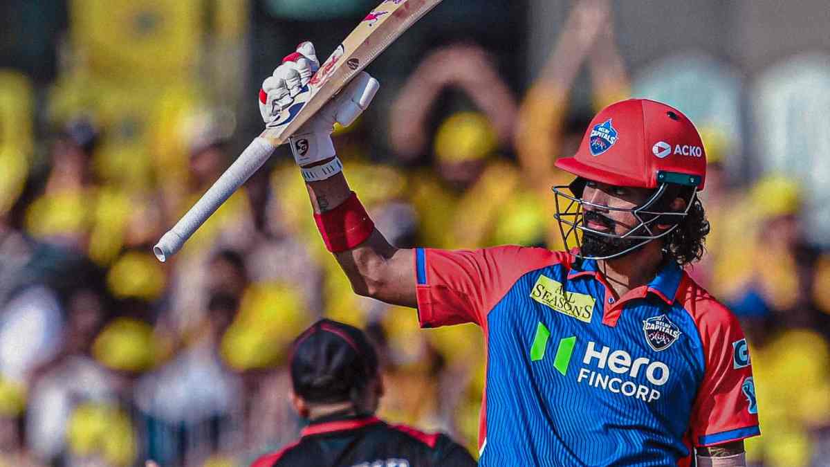KL Rahul smashed 77 runs against CSK