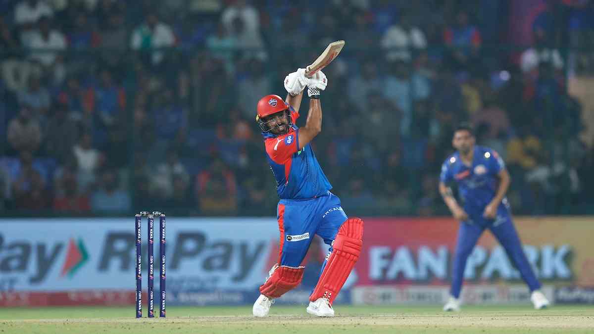 Karun Nair smashed 89 runs against MI