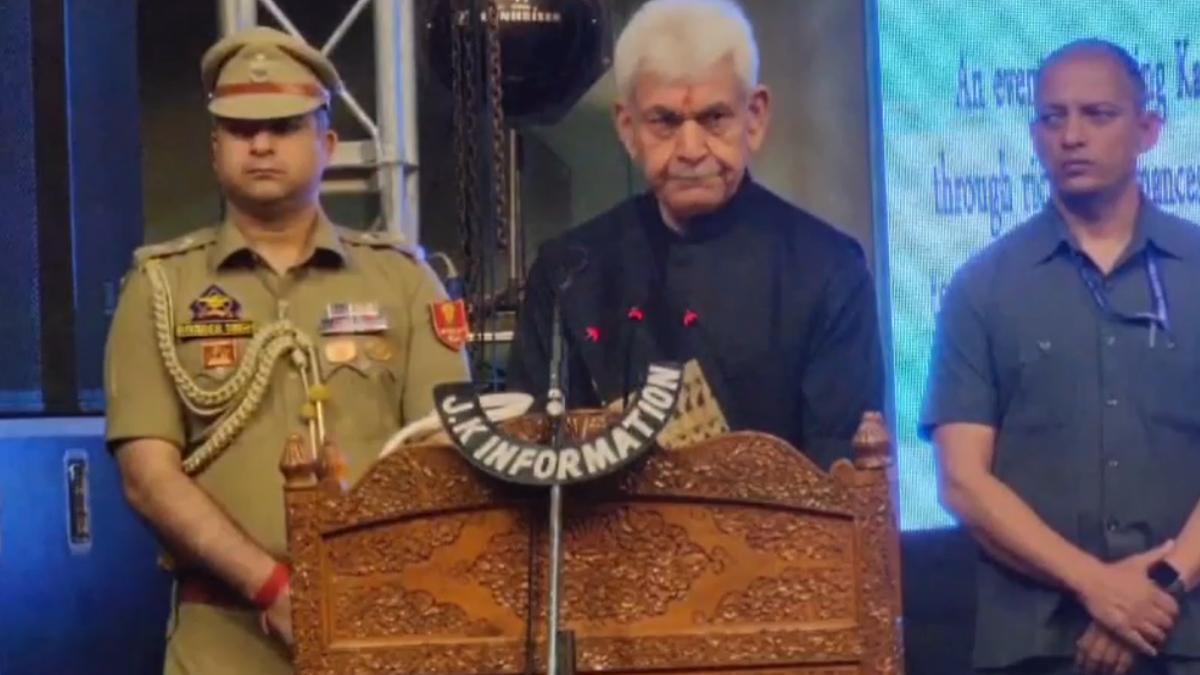 LG Manoj Sinha