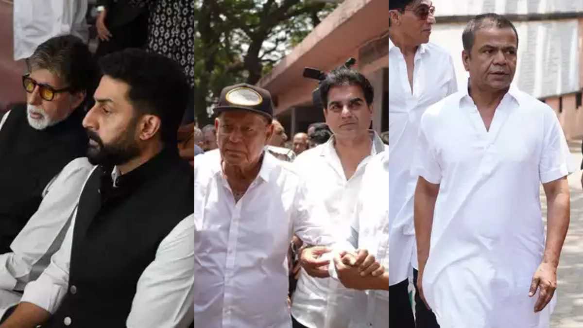 Manoj Kumar Funeral: Amitabh Bachchan, Salim Khan, Rajpal Yadav, and Others Attended Last Rites