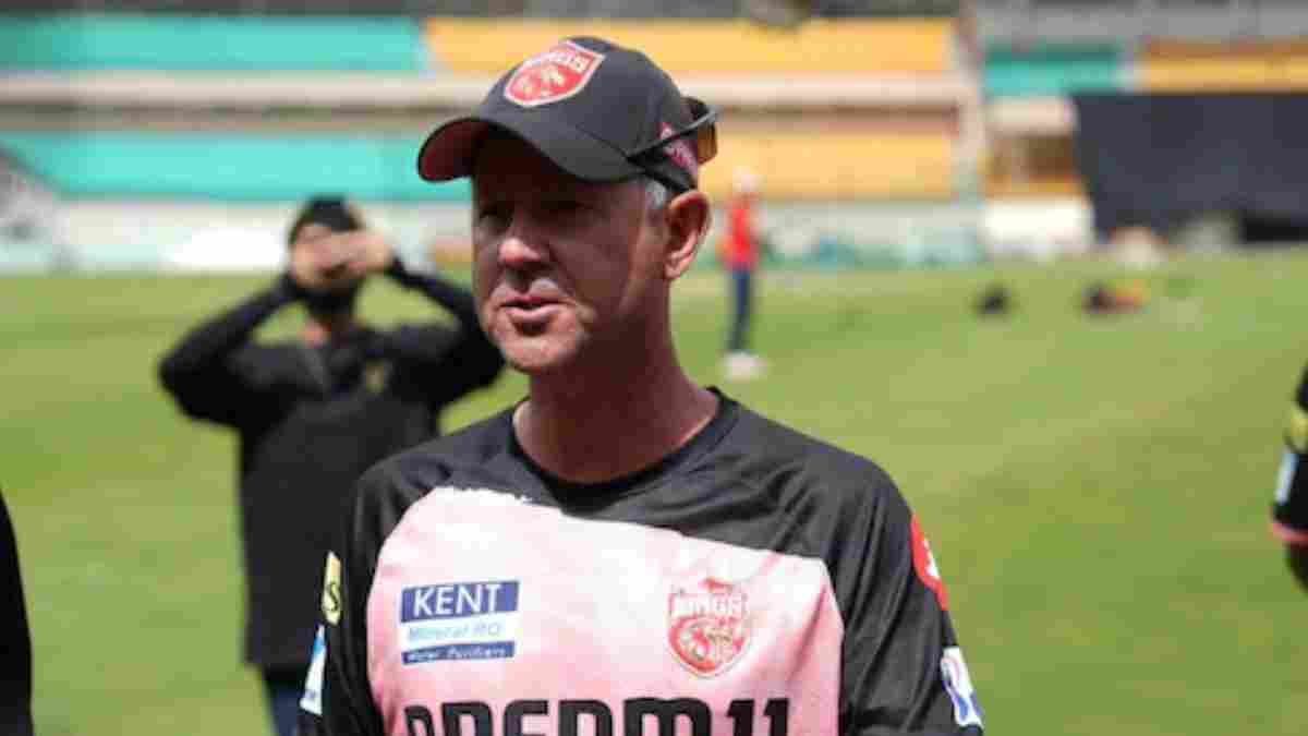 Ricky Ponting is the head coach of Punjab Kings