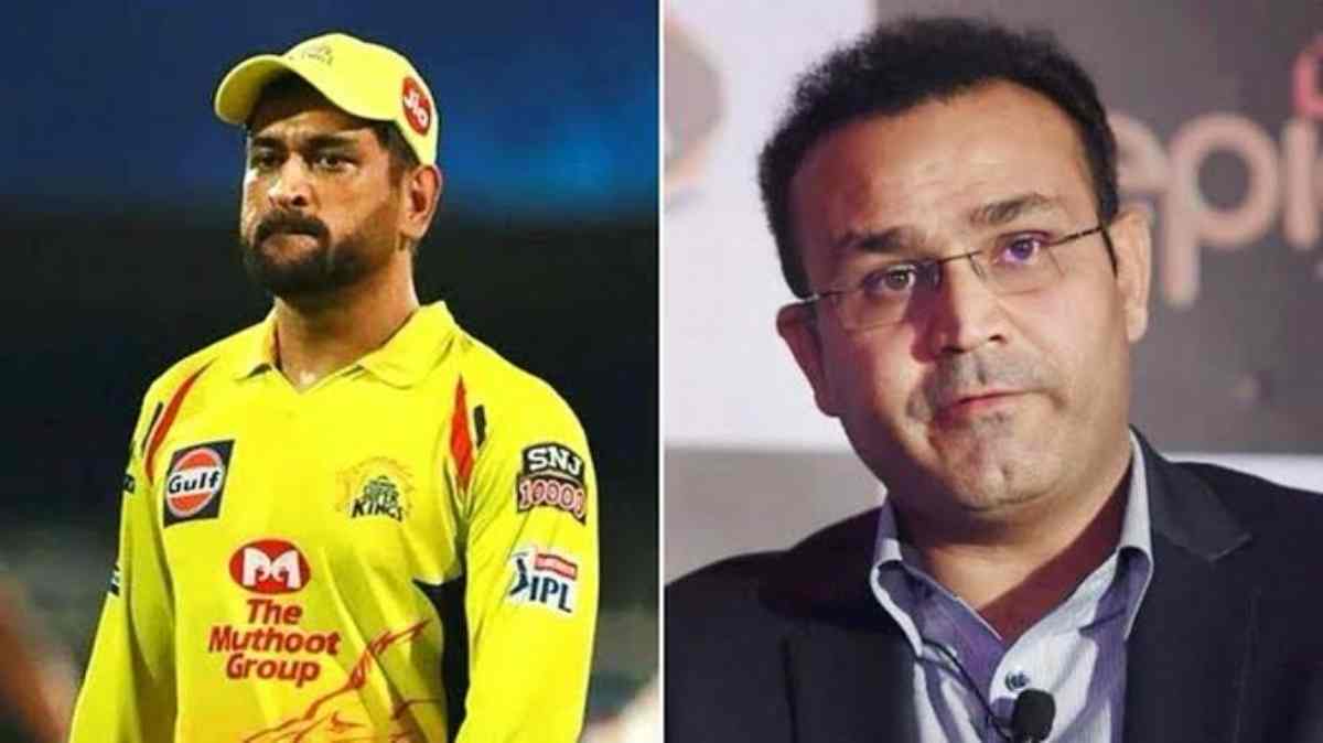 Virender Sehwag and MS Dhoni