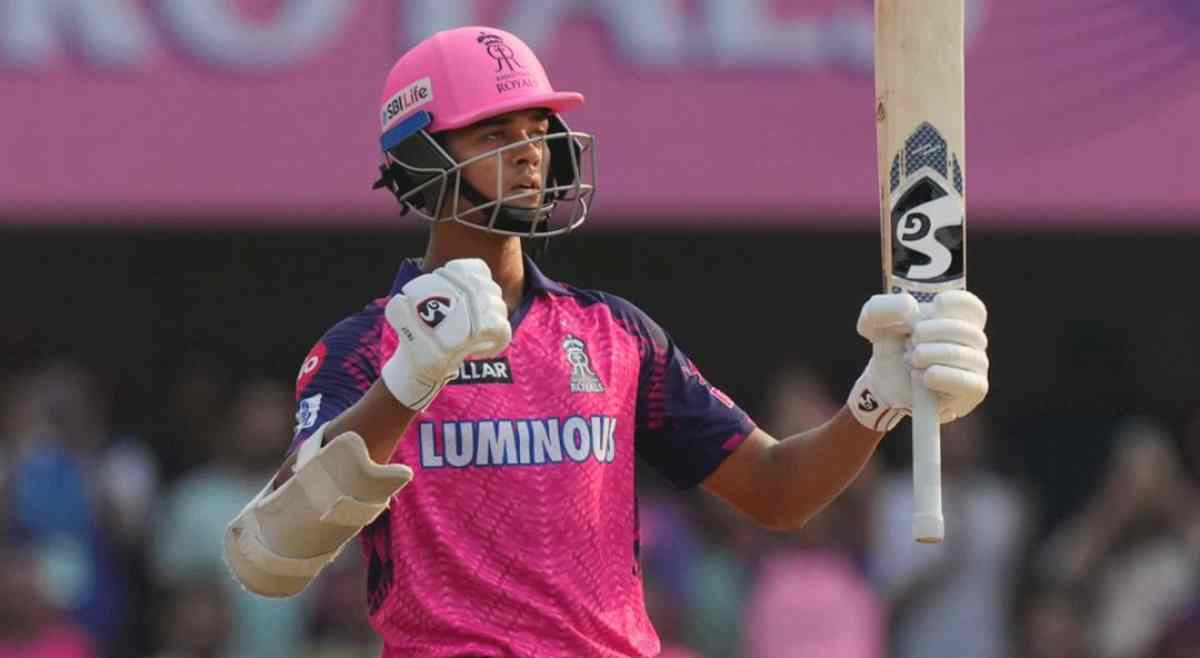 Yashasvi Jaiswal smashed of 67 runs