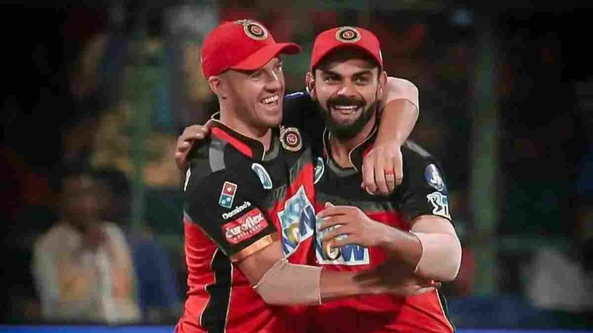 AB de Villiers and Virat Kohli