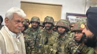 Lieutenant Governor Manoj Sinha Visits Uri, Interacts With Soldiers At Baramulla