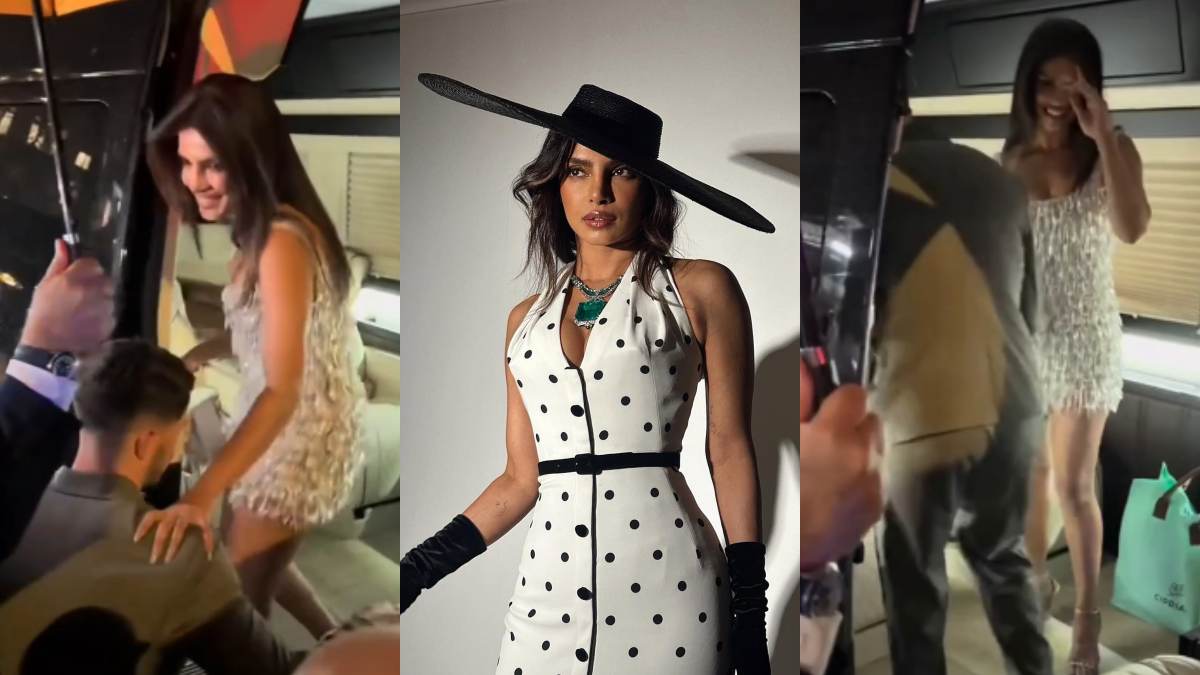 Priyanka Chopra Stuns In Shimmering Diamond Dress At Met Gala 2025 After-Party | Watch Video