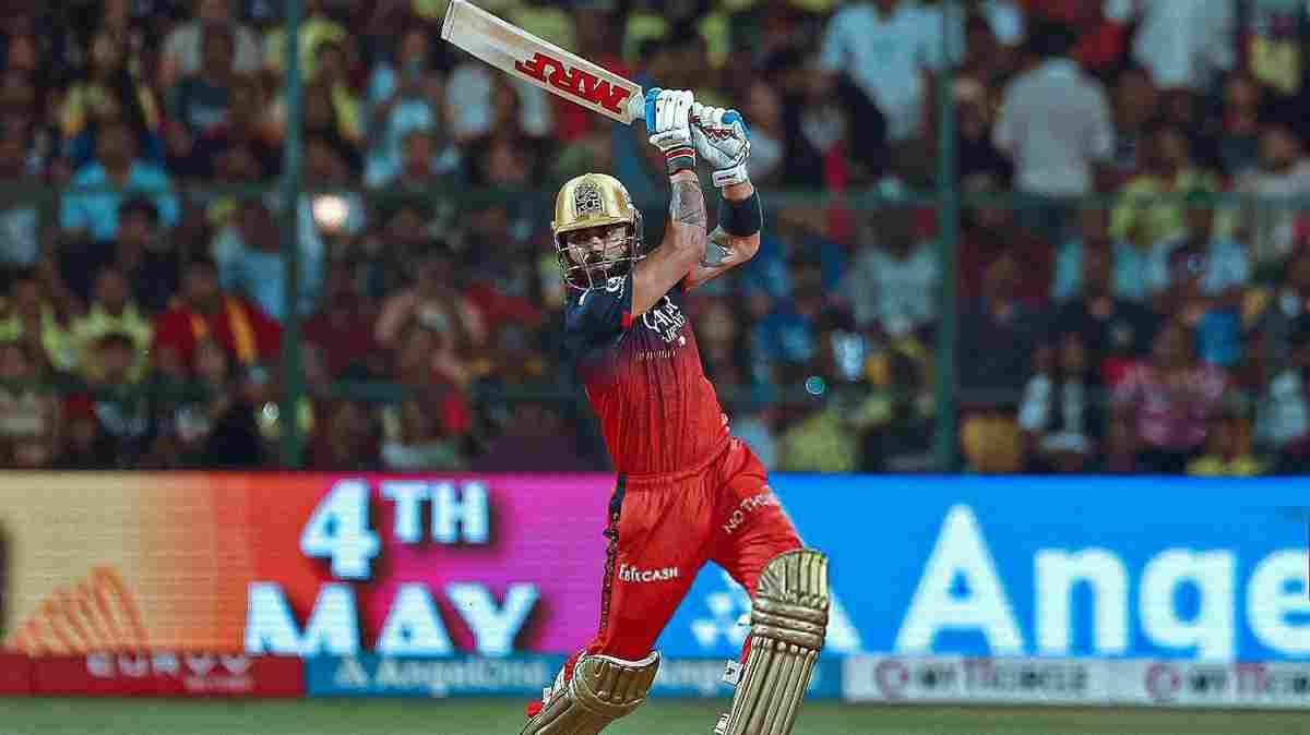 Virat Kohli smashed 62 runs against CSK