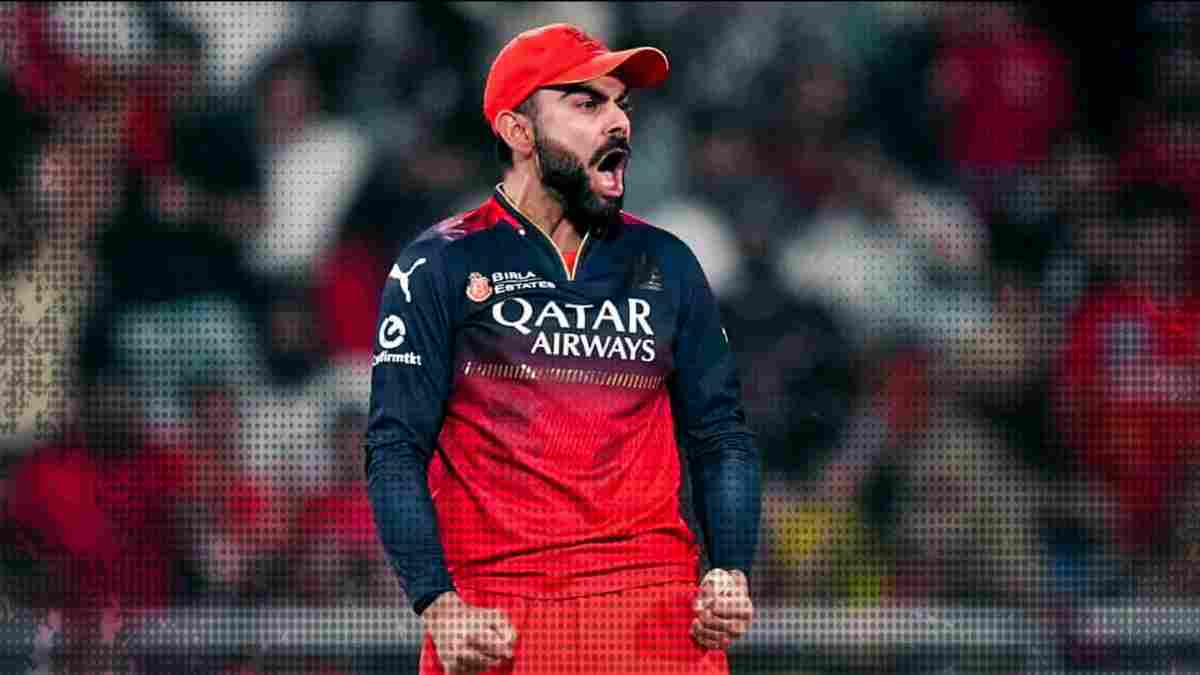 Virat Kohli was fully pumped up in match against Punjab Kings