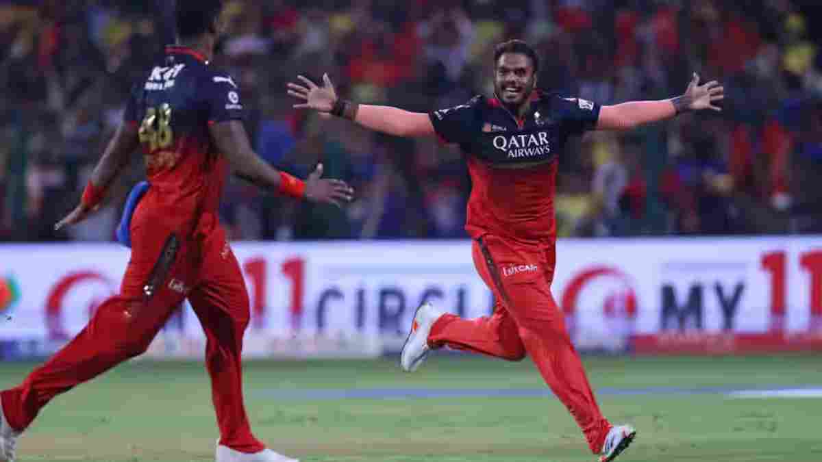 Yash Dayal helped RCB secure against CSK