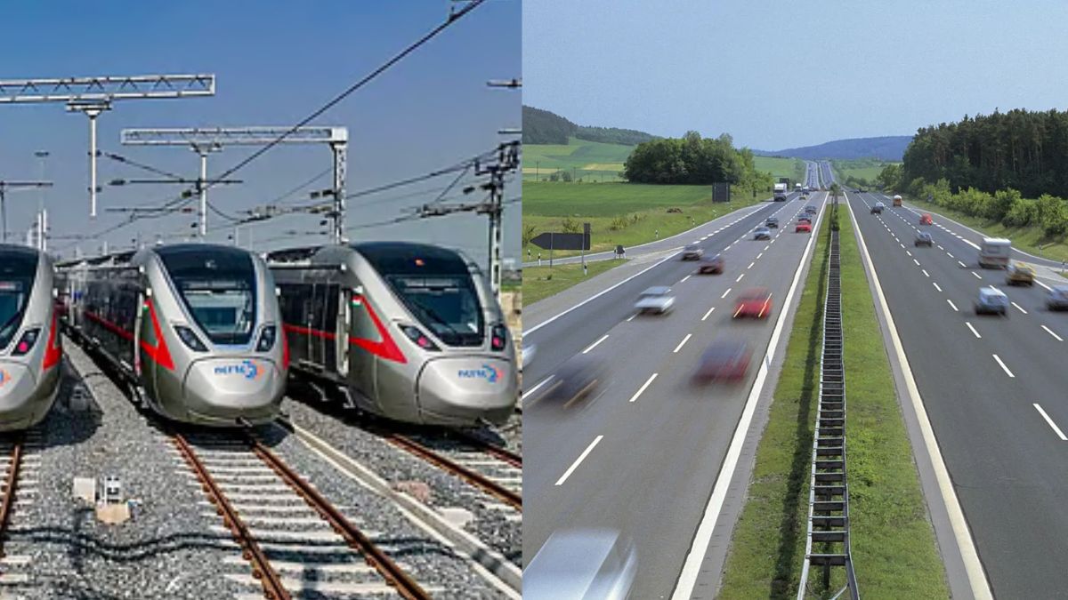 Namo Bharat Train and DND Expressway (Representative Image)