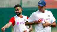 Ravi Shastri and Virat Kohli