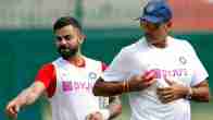 Ravi Shastri and Virat Kohli
