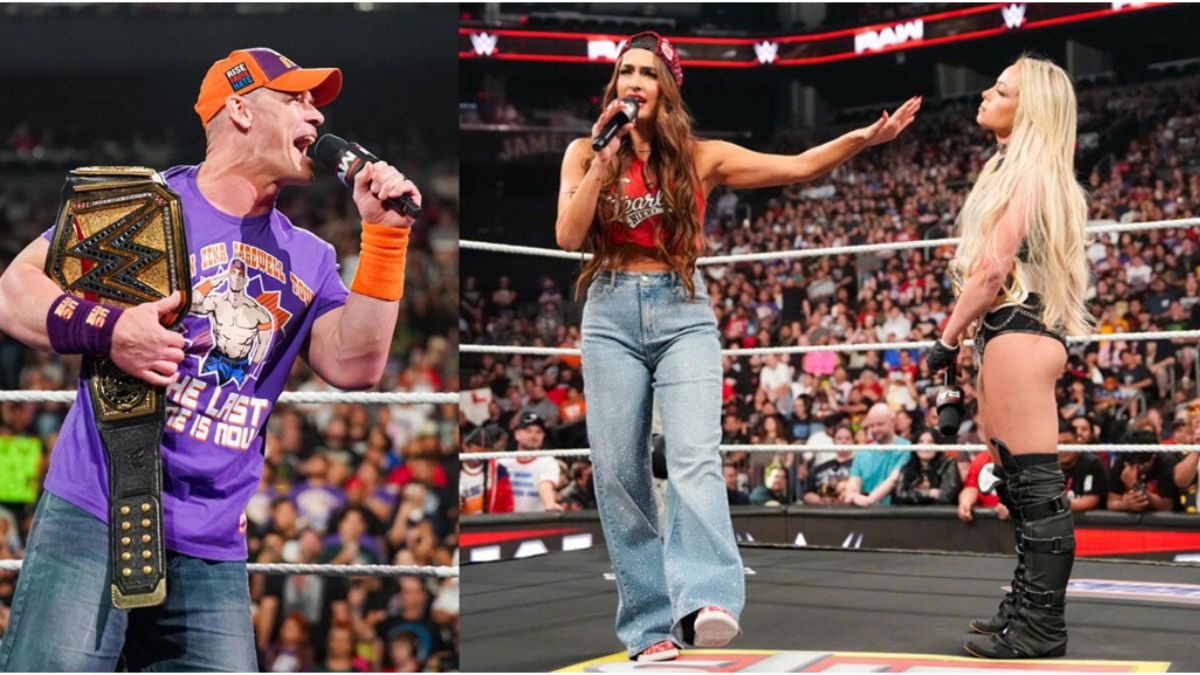 John Cena and Nikki Bella (Image Credit: X-Platform)