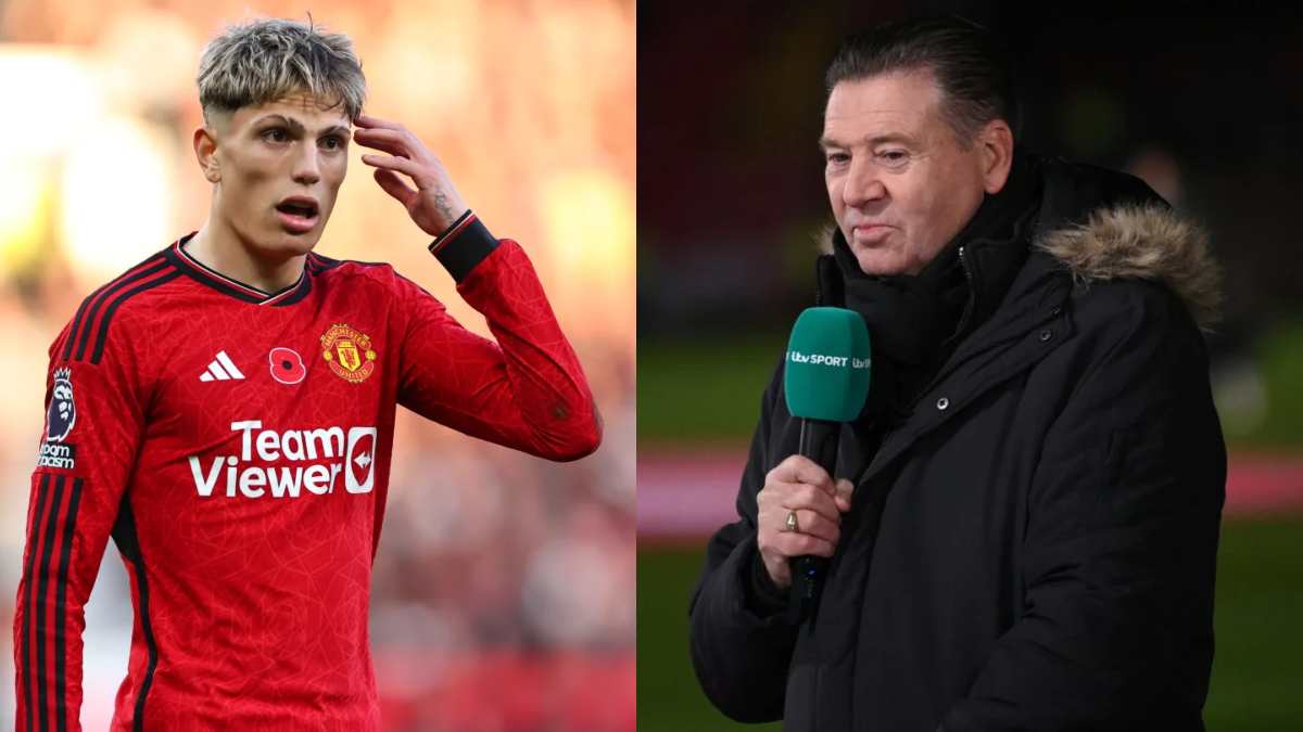 Chris Waddle Urges Young Star Alejandro Garnacho Garnacho To Stop Complaining And Work Harder