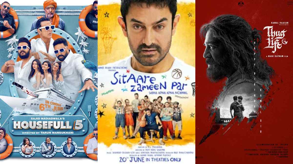 June 2025 Big Movies Set To Hit Theaters This Month; From Housefull 5 to Thug Life! Full List Inside