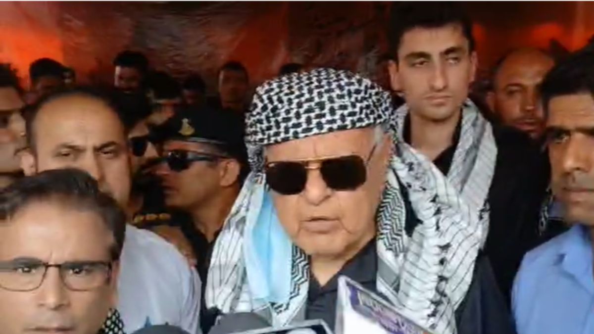Farooq Abdullah Calls For Muslim Unity During Muharram Procession In Srinagar
