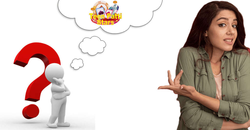 A curious woman thinking about what's new in Teen Patti 2024